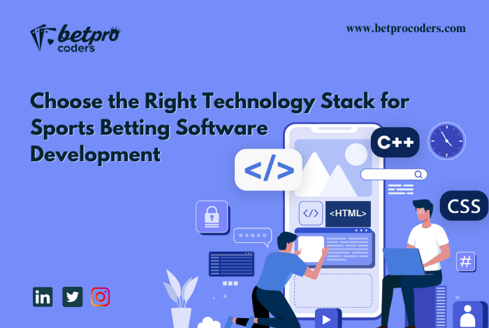 Choose the Right Technology Stack for Sports Betting Software&nbsp;Development