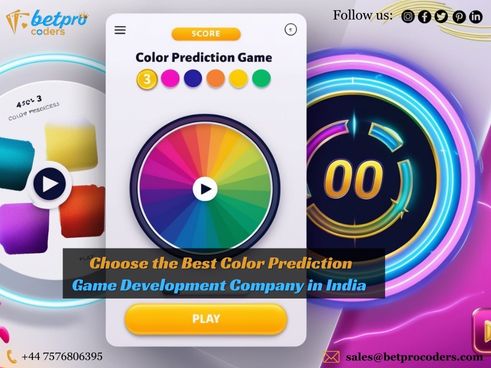 Choose the Best Color Prediction Game Development Company in India  