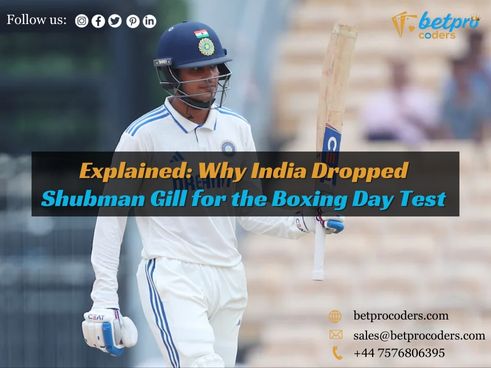 Explained: Why India dropped Shubman Gill for the Boxing Day&nbsp;Test