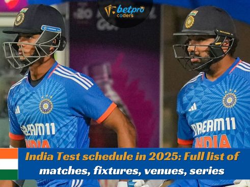 India Test schedule in 2025: Full list of matches, fixtures, venues,&nbsp;series